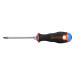Desarmador de cruz 1/4" x 4" mango Comfort Grip, TRUPER