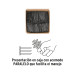 Kilo de clavos para concreto 4" negros, caja de 25 kg, FIERO