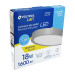 Luminario LED plafón 18W 6500K, redondo, gris, VOLTECK