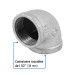 Codo 90° acero galvanizado de 1-1/2", FOSET