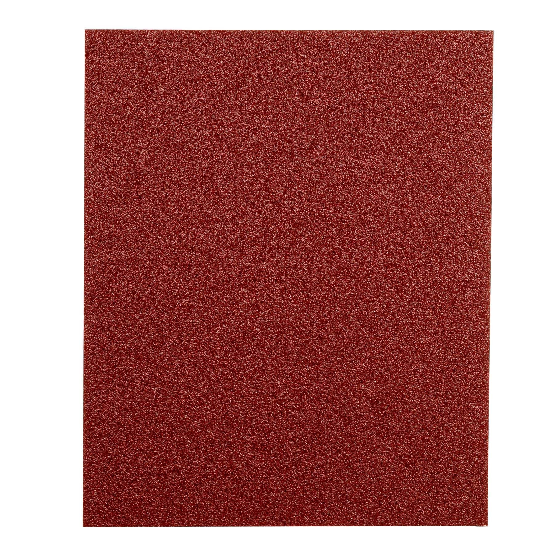 Lija de esmeril roja grano 50 de óxido de aluminio, TRUPER