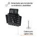 Porta herramientas de cuero con 8 compartimentos, TRUPER