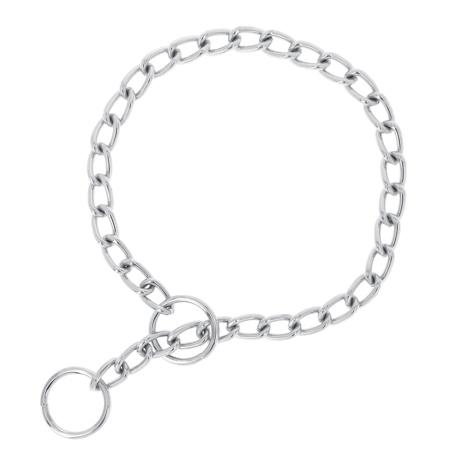 Collar de entrenamiento para perro, 55 cm, eslabón 3.5 mm