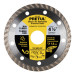Disco de diamante de 4-1/2" x 1.2 mm, rin turbo, PRETUL