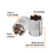 Dado de 5/8", 6 puntas, cuadro 3/8", TRUPER