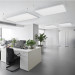 Panel LED 65W 6500K, 60x120 cm, empotrable/colgante, VOLTECK