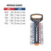 Juego de dados mm y std con matraca, cuadro 3/8", TRUPER