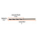 Broca HSS 7/64" Trugold para metal en blíster, EXPERT