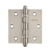Bisagra cuadrada 3" acero inox, cabeza redonda, HERMEX