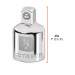 Adaptador para matraca de cuadro 3/8" a cuadro 1/4", TRUPER