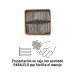 Kilo de clavo standard 3-1/2" con cabeza en caja de 25 kg