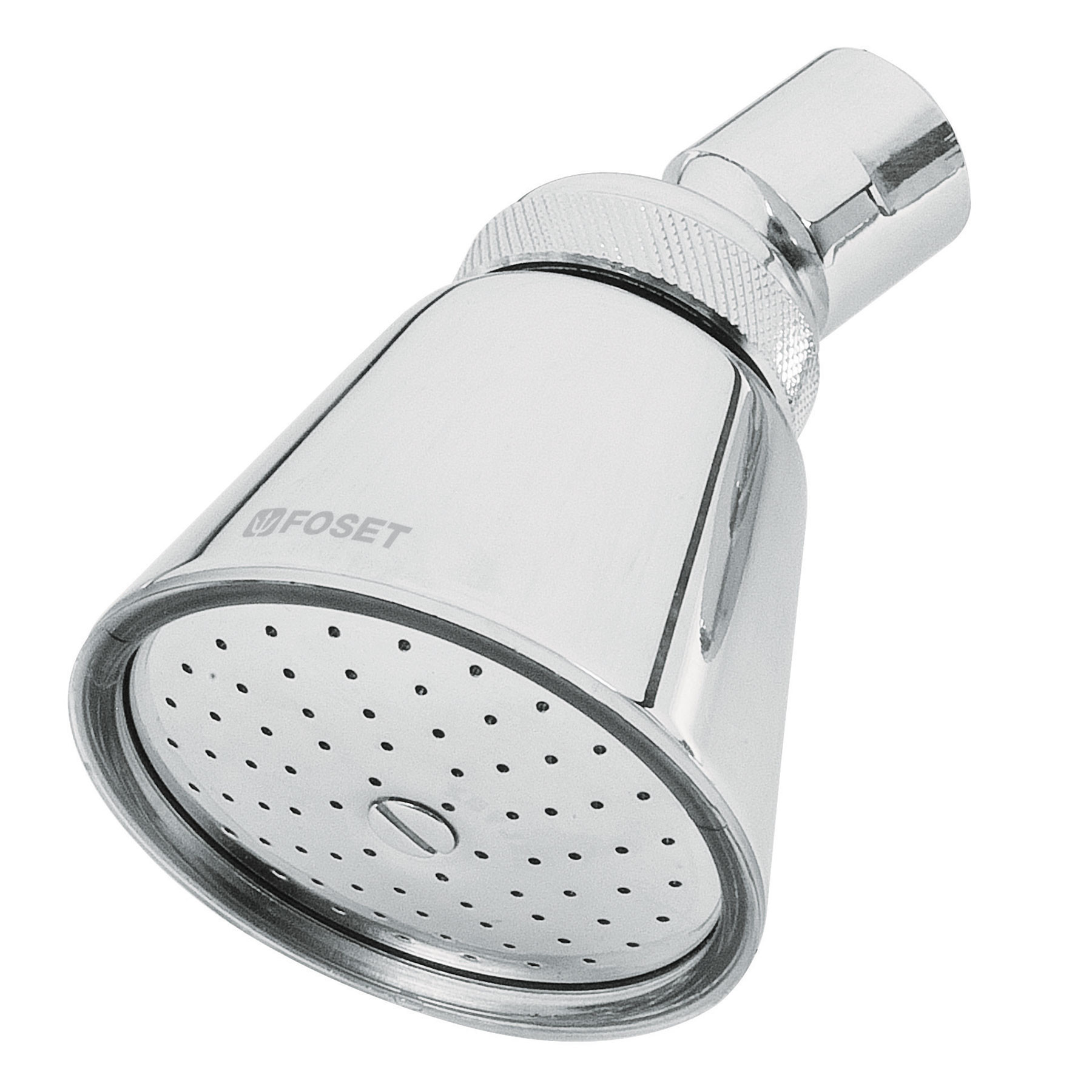 Regadera redonda 2-3/4", latón, sin brazo, cromo, AERO