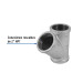 Yee sencilla 2" acero galvanizado, FOSET