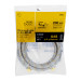 Manguera para gas, aluminio, 5/16" flare, 200cm, FOSET BASIC