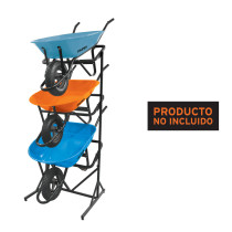 Rack para 3 carretillas estibadas, TRUPER
