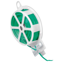 Carrete con 30 m de alambre forrado multiusos, TRUPER