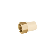 Adaptador hembra de CPVC 3/4" con inserto de latón, FOSET