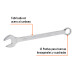 Llave combinada extralarga 34 mm x 454 mm de largo, EXPERT