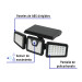 Luminario Solar LED 7W 65000K, sensor de movimiento, VOLTECK