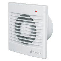 Extractor de aire de 4", blanco, VOLTECK