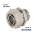Conector para PEALPE, 3/4", con rosca macho, FOSET