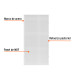 Panel perfocel 60 x 120 cm, TRUPER