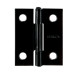 Bisagra rectangular 1-1/2" negra, HERMEX