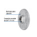 Brida de acero galvanizado de 3/4", FOSET