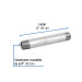 Niple de acero galvanizado 3/4" x 6", FOSET