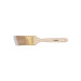 Brocha cerdas sintéticas 2" corte angular, mango de madera