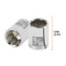 Dado de 9/16", 12 puntas, cuadro 1/4", TRUPER