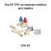 Juego 2 cartuchos cerámicos para llaves de empotrar CPVC