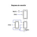 Placa armada, 2 interruptores, marfil, VOLTECK
