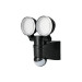 Arbotante LED 12W 4000K con sensor de movimiento, negro