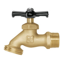 Llave p/manguera, de latón 100g, 1/2", granel, BASIC
