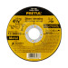 Disco Tipo 27 de 4-1/2" x 6.2 mm desbaste de metal, PRETUL