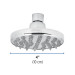 Regadera cromo 4" plato redondo, sin brazo, FOSET ELEMENT