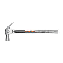 Martillo cabeza cónica 27 mm uña curva, mango tubular,TRUPER
