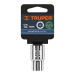 Dado de 12 mm, 6 puntas, cuadro 1/2", TRUPER