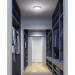 Luminario LED plafón 12W 6500K, redondo, gris, VOLTECK