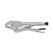 Pinza de presión 10" mordaza curva, TRUPER