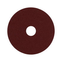Disco lija 4-1/2" con respaldo de fibra, grano 120, TRUPER