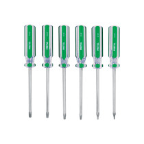 Juego de 6 desarmadores Torx mango de PVC, PRETUL