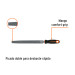 Lima plana muza 10" con mango Comfort Grip, TRUPER