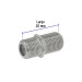Bolsa con 4 conectores coaxiales RG 6 para conector macho