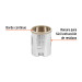 Brocasierra diamante 1-1/4" borde continuo, TRUPER
