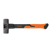 Marro octagonal 4 lb, mango de fibra de vidrio 14", TRUPER