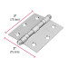 Bisagra cuadrada 3" acero inox, cabeza redonda, HERMEX