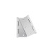 Bolsa c/2 bisagras cuadradas 3-1/2", plana, satinado, BASIC