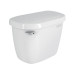 Tanque bajo de porcelana con accesorios, blanco, FOSET